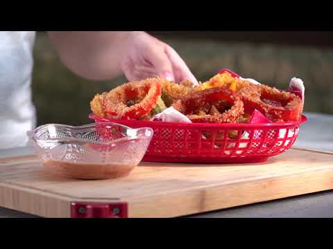 Crispy Fried Peppers Recipe | FIREDISC Cookers