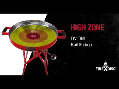 Cooking with Heat Zones | FIREDISC Cookers