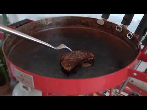 Ribeye Jack Daniels With Mushroom Sauce| FIREDISC Cookers