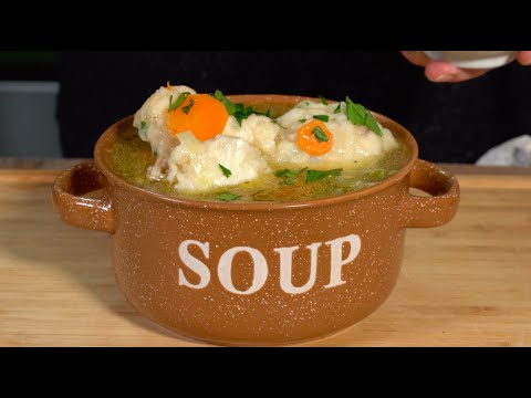 Chicken &amp; Chive Dumpling Soup | FIREDISC Cookers