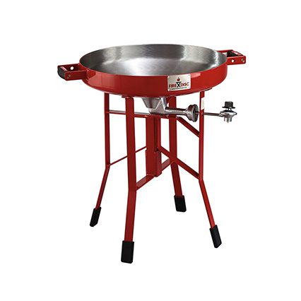 red short FIREDISC propane cooker