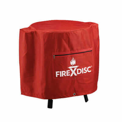 Red FIREDISC propane cooker cover