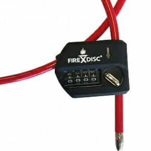 FIREDISC cable lock