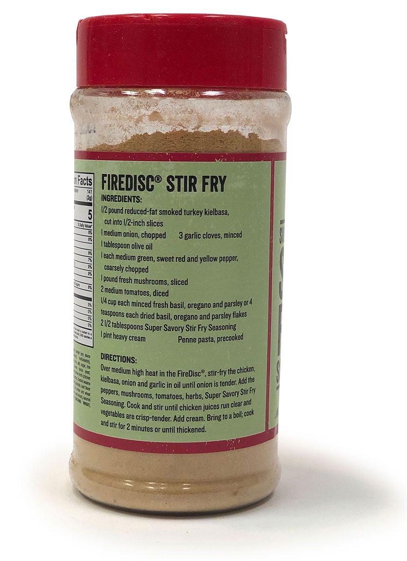Super Savory Stir Fry Seasoning - 16 oz. | FIREDISC® Cookers