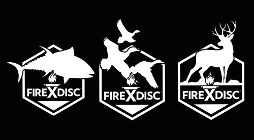 FIREDISC White Decal 3-Pack