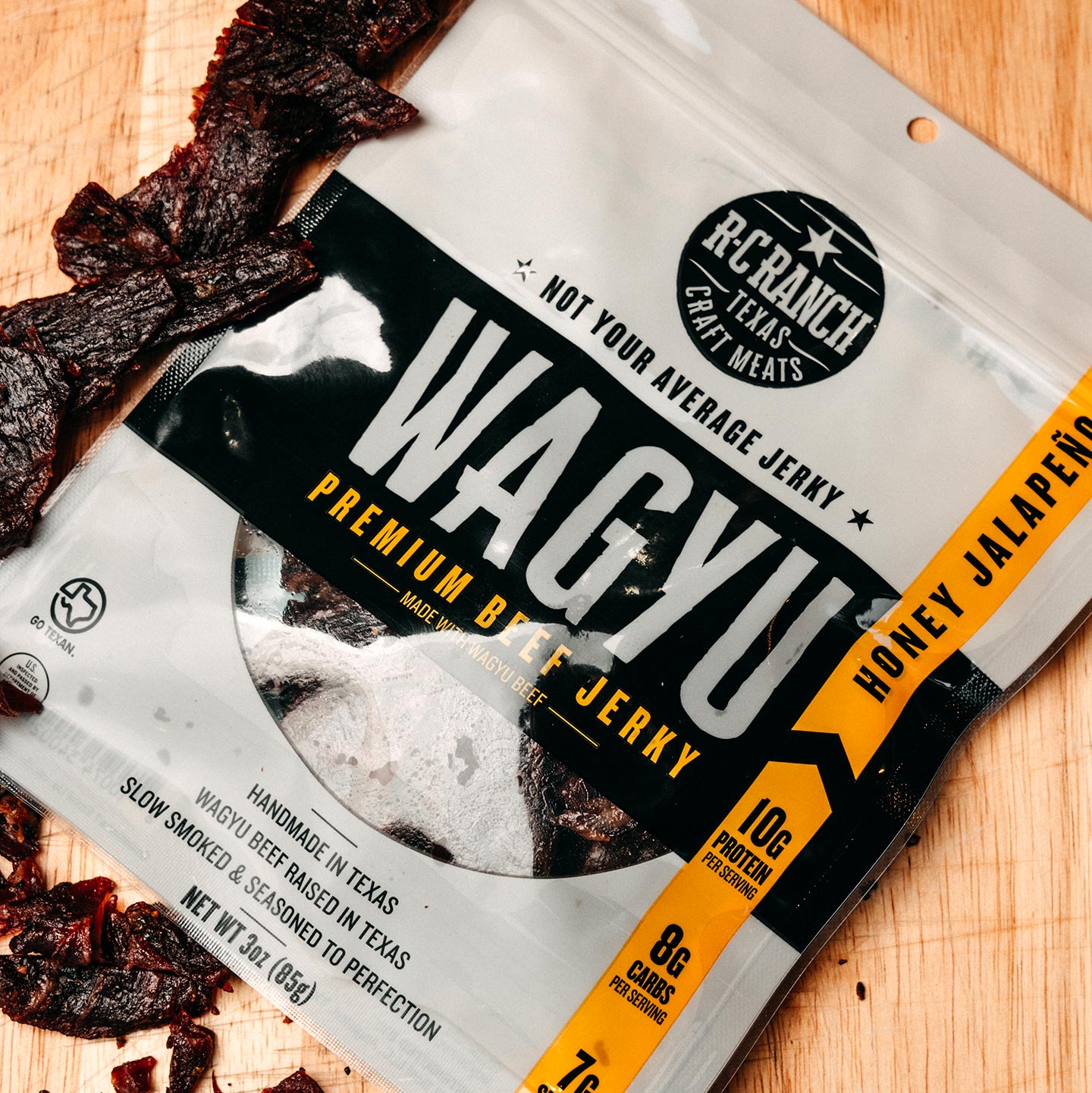 Spicy Ranch Beef Jerky - Glitter and Graze