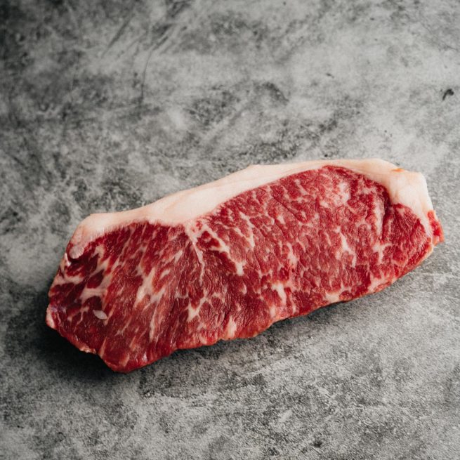 Wagyu New York Strip Steak – 12 Oz