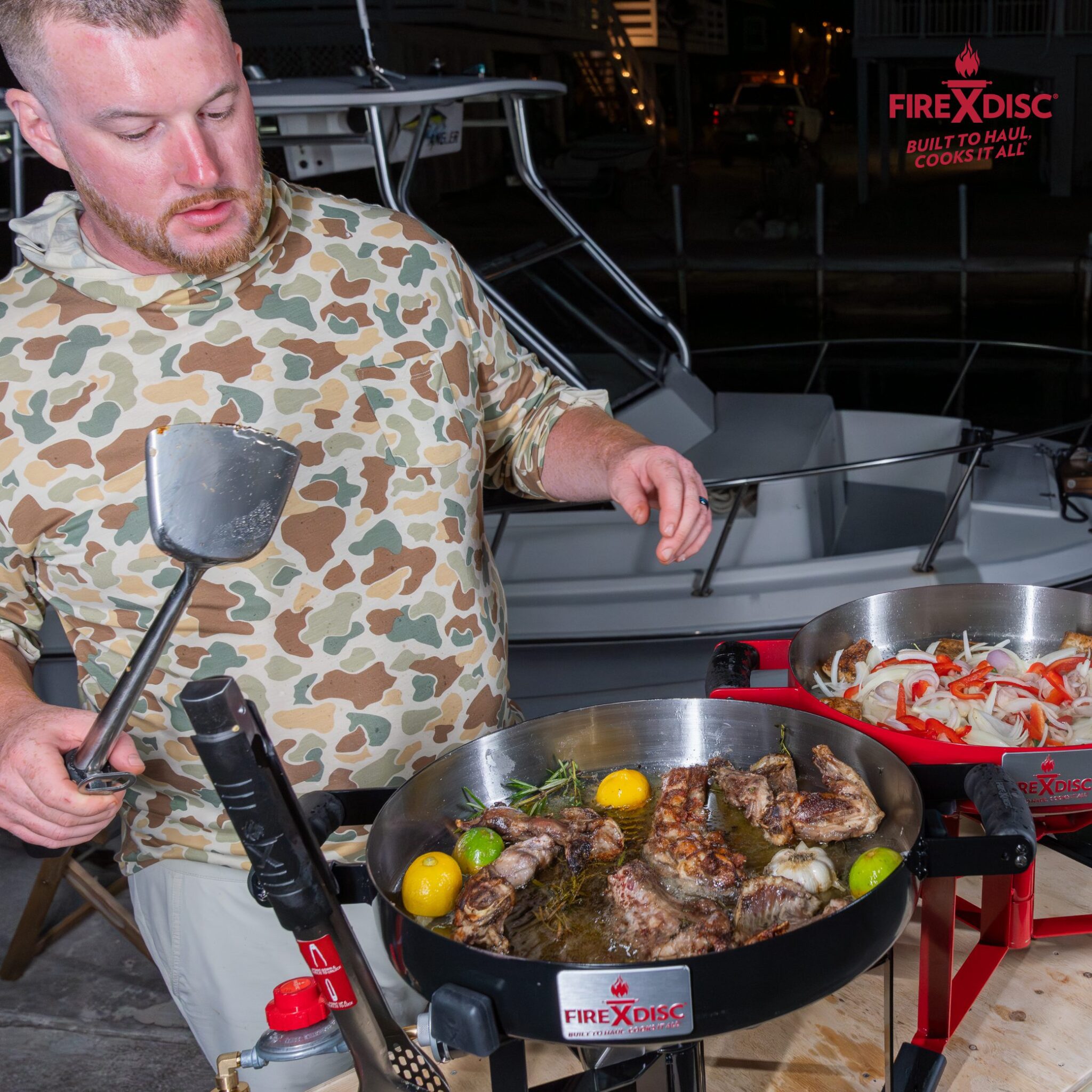 Table-Top Outdoor Grill Adventures With The FIREDISC 215