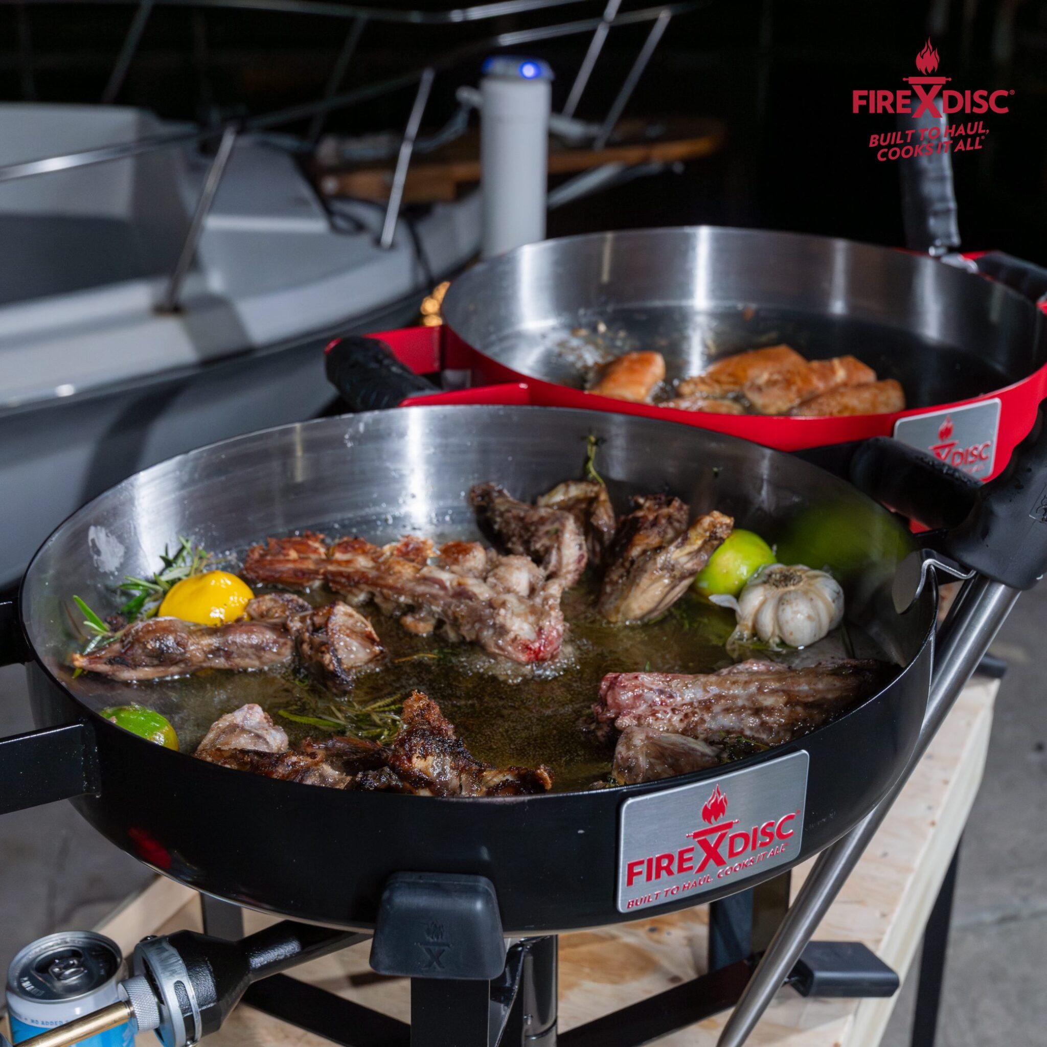 Table-Top Outdoor Grill Adventures With The FIREDISC 215