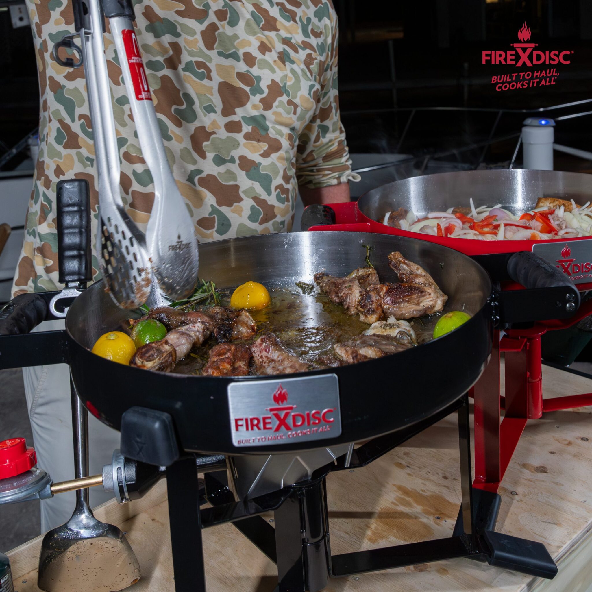 Astounding Wind Blocker: FireDisc Wind Helmet For Outdoor Cooking
