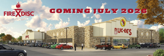 "THE ROVER" FIREDISC 210 - Portable Propane Table Top Cooker 1 All Buc-ee's locations July 2026